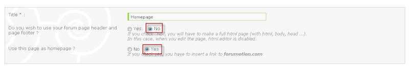 Create a loading page before accessing your forum ! 25012011