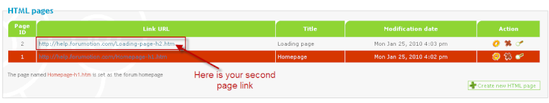 Create a loading page before accessing your forum ! 25012014