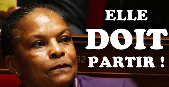 Justice la Taubira : rappel à la loi pour 5 cambriolages !!!!!!! Taubir14