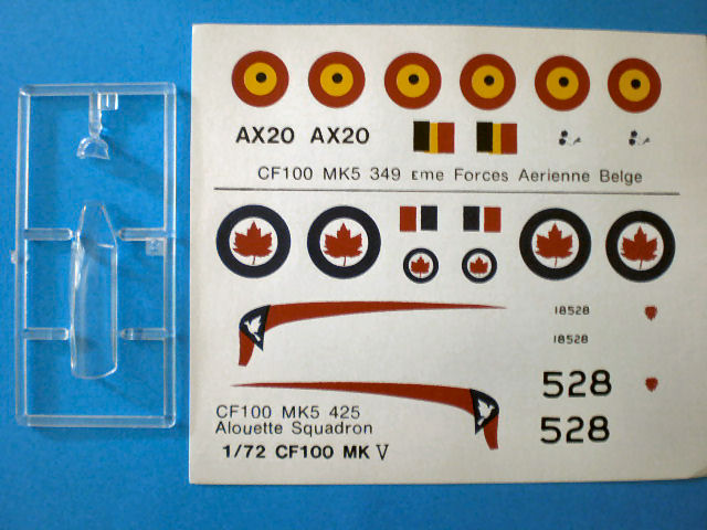 [Hobbycraft] CF100 MK.V Canuck AVRO CANADA 0711