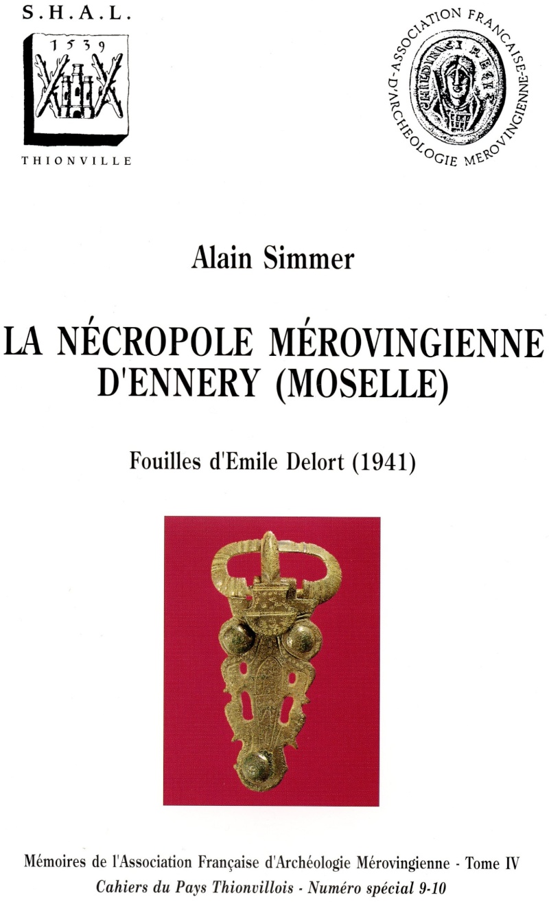 T4 des mémoires, 1993: La nécropole Mérovingienne d'Ennery, fouilles d'Emile Delort de 1941 81qheu10