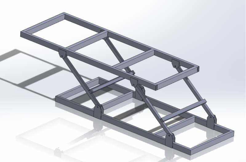 Fabrication d'une table élévatrice  Mienne10