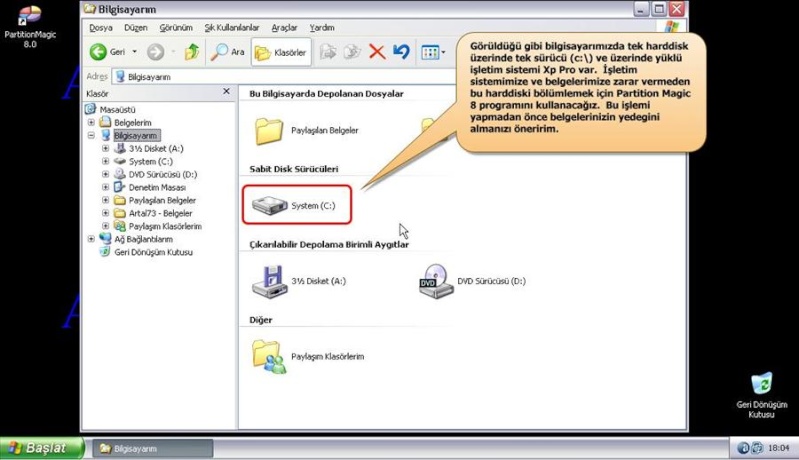 Harddisk Blme [ Resimli Anlatm ] 113