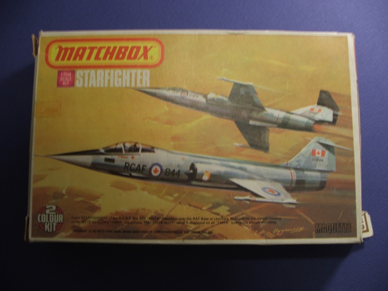 [MC2 - F104 Starfighter] [Matchbox] - CF104 Starfighter Canadian Tiger - 1/72  (VINTAGE) Mcs20110