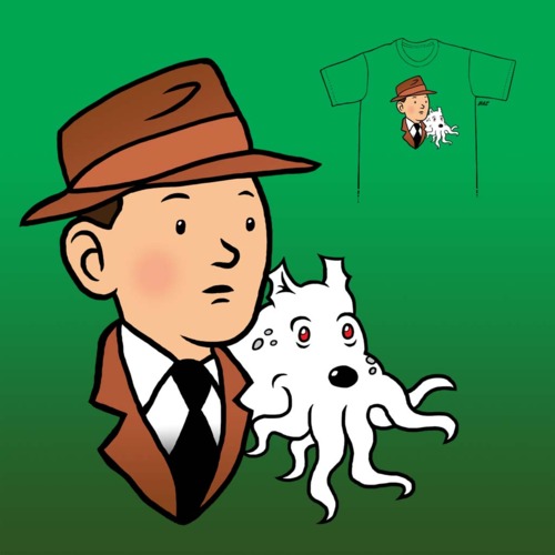 Artcovers Tintin vs Lovecraft Aff46