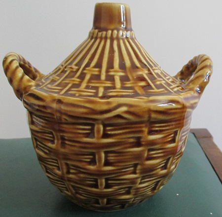 Wine basket stamped no.472 with a capital C.  This is not New Zealand pottery. Wine_j10