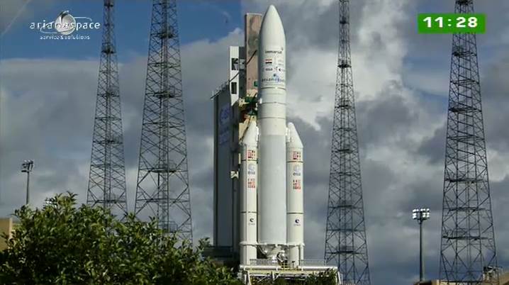 Lancement Ariane 5 ECA  VA214 /  INSAT 3D /  ALPHASAT /25 juillet 2013 - Page 2 Capt_h14