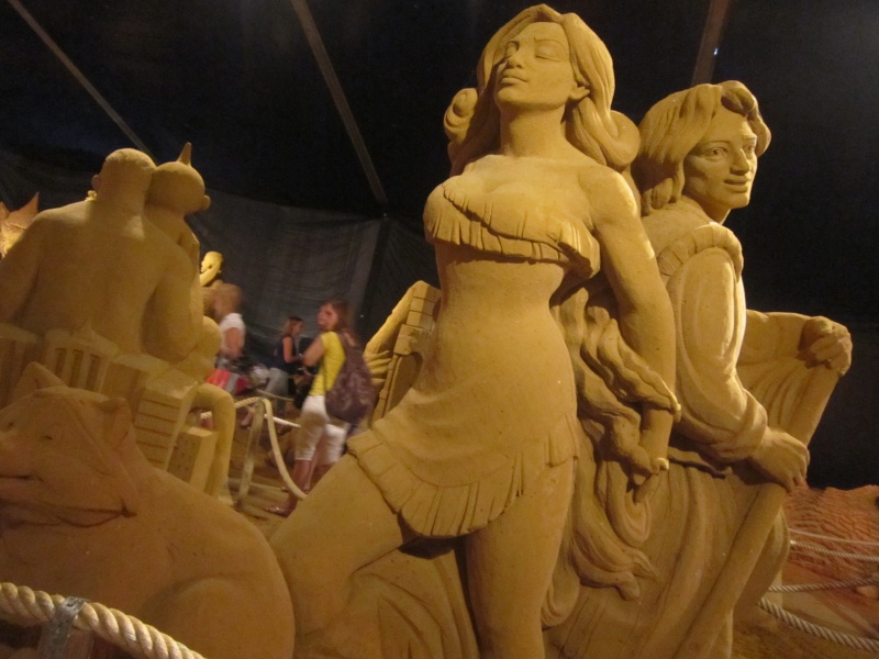 Festival des Sculptures de Sable 2012 de Blankenberge : le retour de Disneyland Img_1717