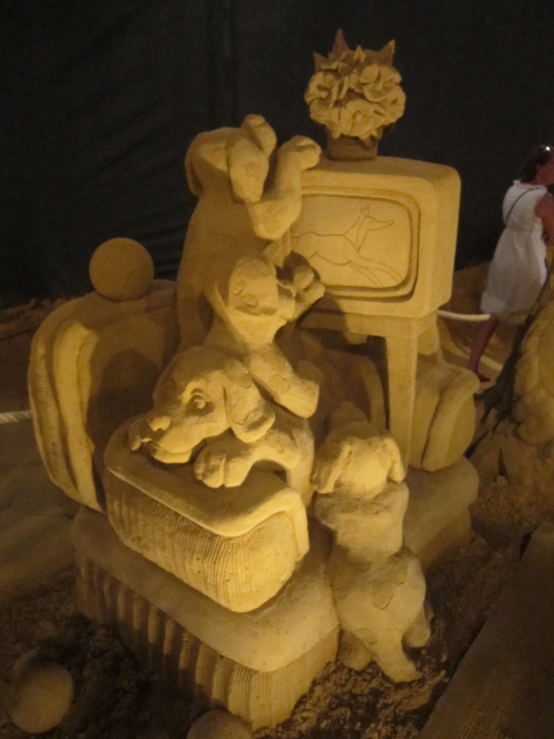 Festival des Sculptures de Sable 2012 de Blankenberge : le retour de Disneyland Img_1718