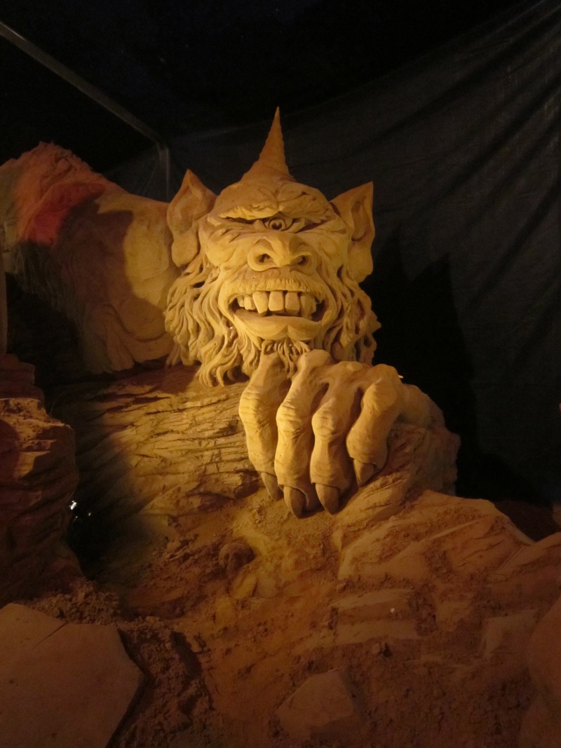 Festival des Sculptures de Sable 2012 de Blankenberge : le retour de Disneyland Img_1721