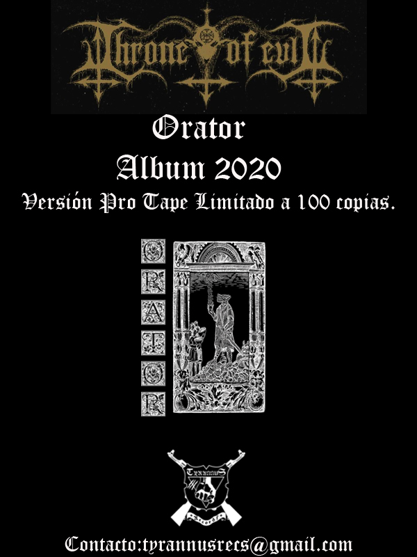 Throne of Evil - Orator - Cassette Toe_fl10