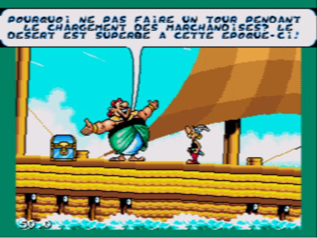 [RT] Asterix and the Power of The Gods - 1995 - MegaDrive Menteu10