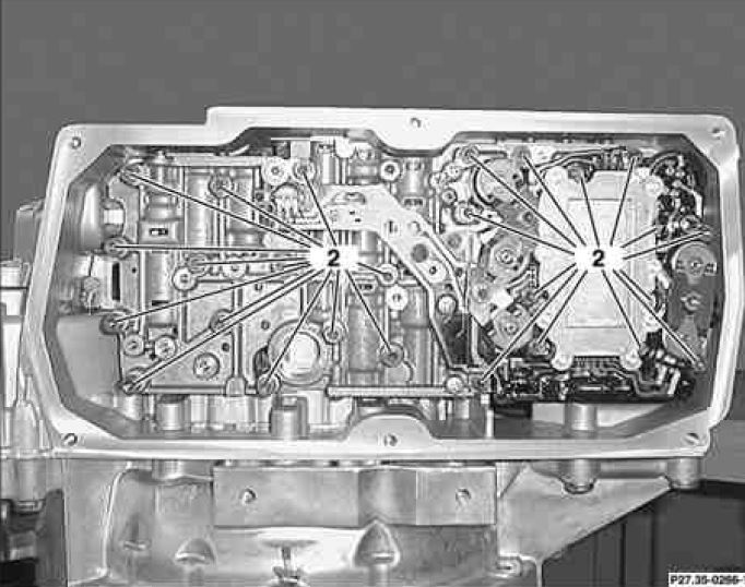 (W168): Esquema de acesso ao câmbio automático Fgs_1a10
