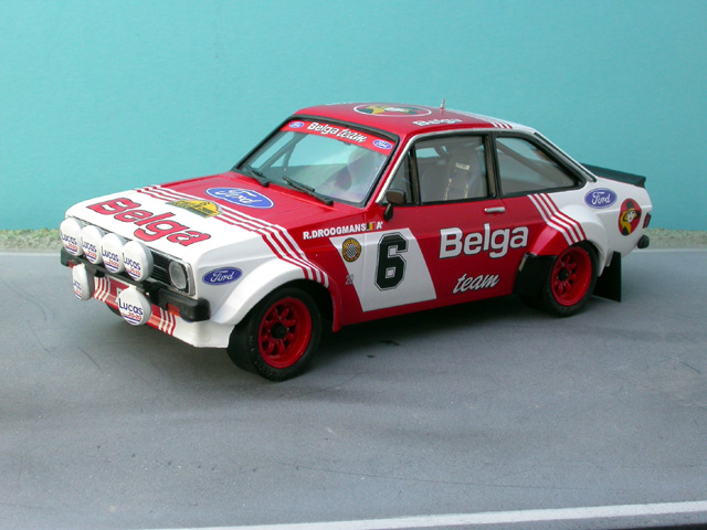 Ford Escort Mk II Robert Droogmans Rallye du Condroz 1983 Tk24-210