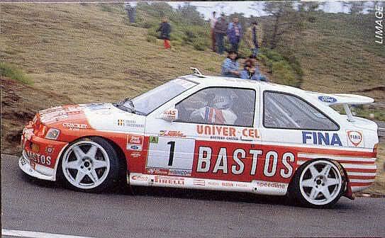 Ford Escort RS Cosworth Patrick Snijers Ypres rally 1994 Bastos  Basto211