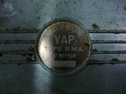 Plaque moteur VAP Image010