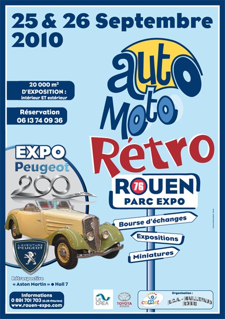 Auto Moto retro à Rouen le 25&26 septembre Salona10