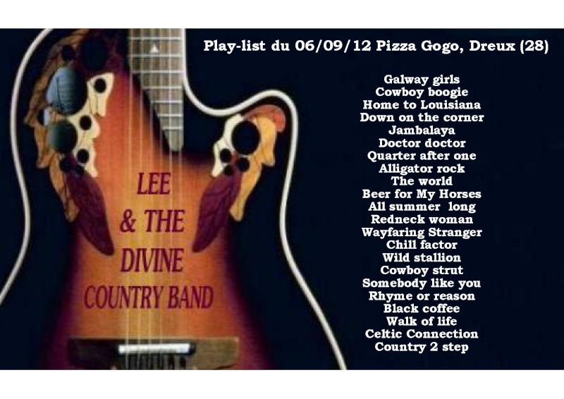 LEE & THE DIVINE COUNTRY BAND Pizza Gogo 06/09/12 Play_l10
