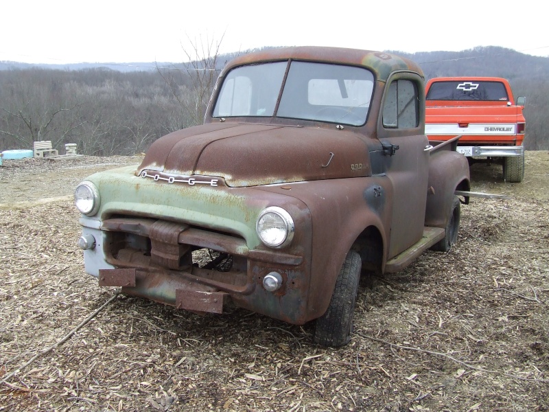 Rusty, the 53 Dodge 00714