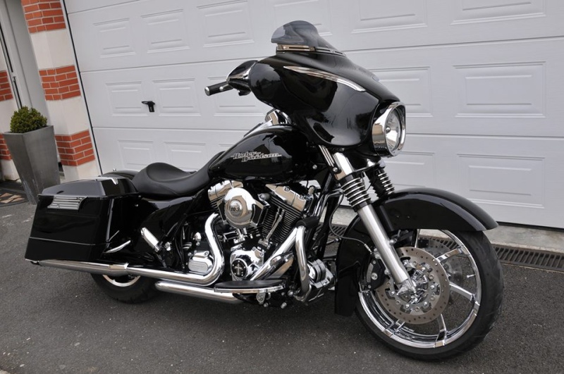 Le Street Glide CVO d'Ulysse Street11