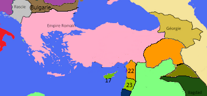 Evènements de l'Empire Byzantin Royaum10
