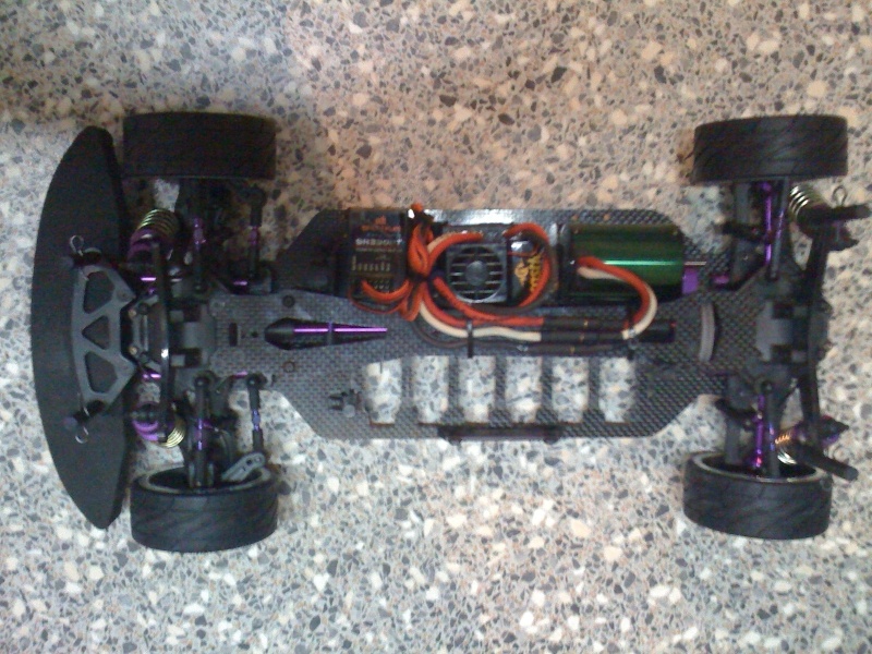 my new chassis... ;) hpi PRO 4  + mamba max pro 9000kv... Img_0020