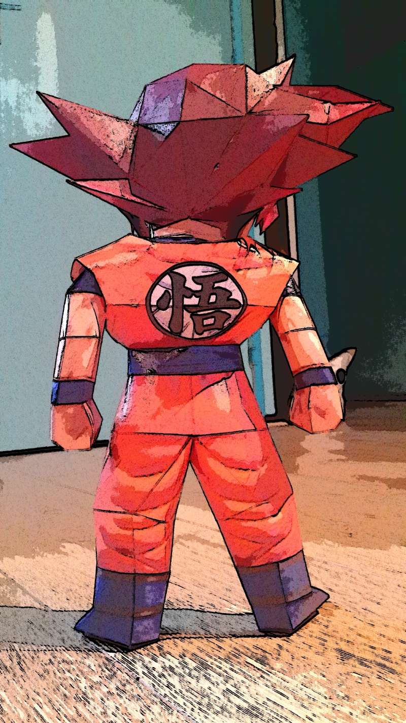 Chibi Goku!! 20141214