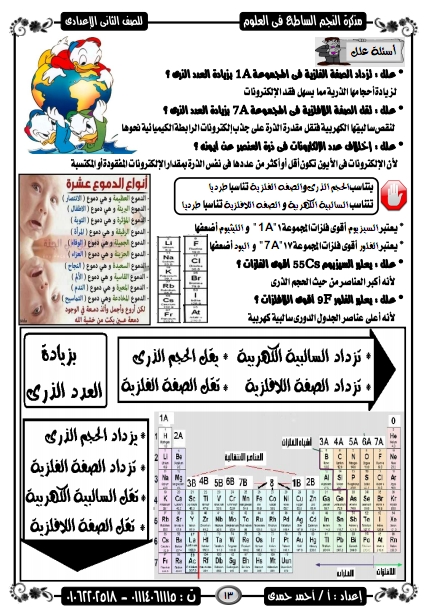 مذكرة النجم الساطع علوم ثانية إعدادي  ترم أول جديدة 2013 712