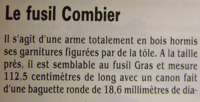 fusil en bois combier valence , dans grenier d'une ecole ... Dsc06820