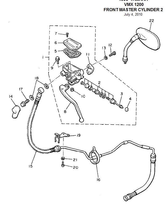 Embrayage fuite après niveau Embr110