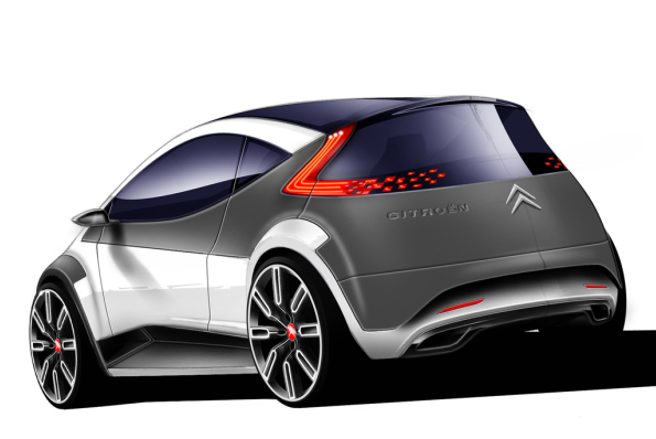 [Nicky Lau] Citroën Electric City Car Concept Citroe11