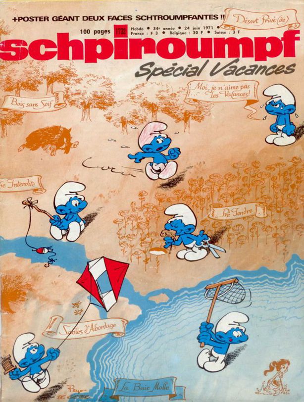 Journal de Spirou : les numéros spéciaux Schpir10