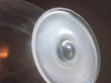 iridescent footed bowl Irid410