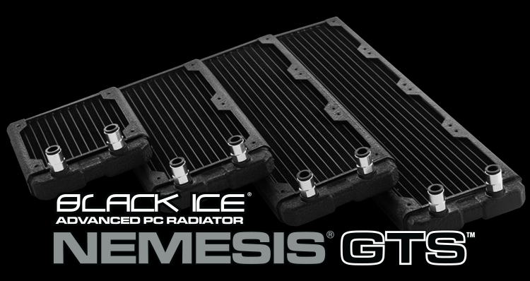 FS- Hardware Labs Black Ice Nemesis 420 GTS Watercooling Radiator (New) 2410