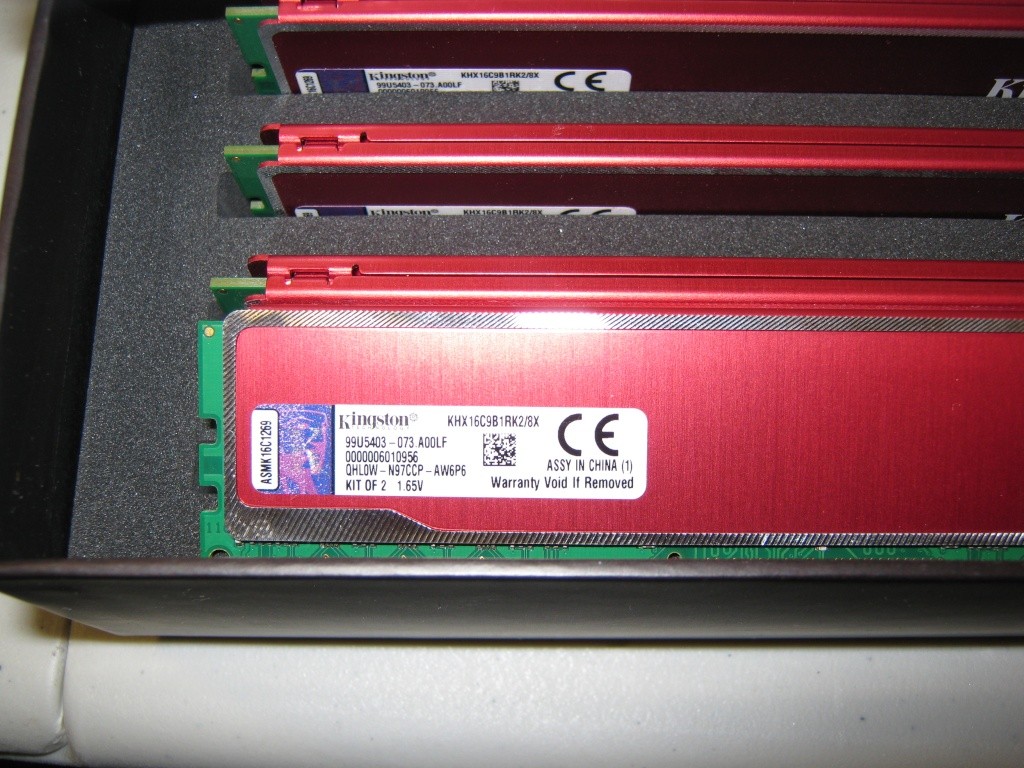 FS- 2* Kingston HyperX Red  DDR3 2*4GB 1600MHz Cas 9 ( Total 16GB) Img_0327