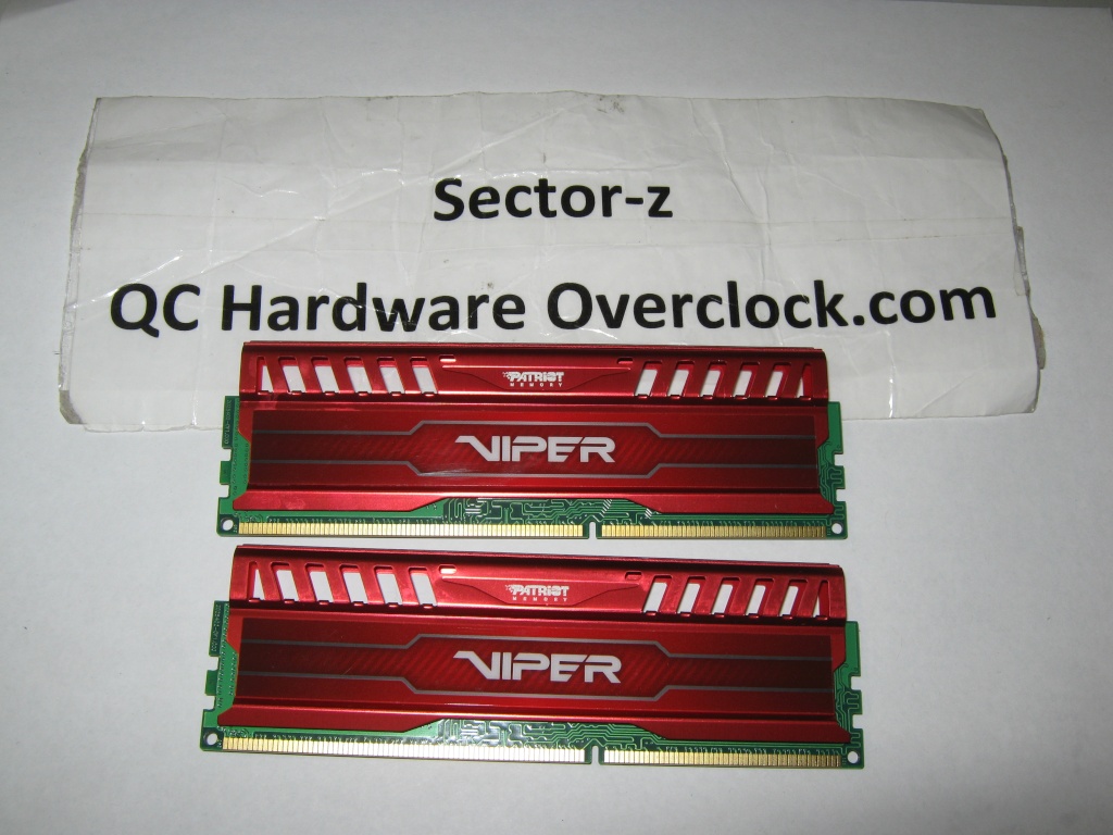 FS- Patriot Viper III 16GB, 2*8GB DDR3 1600MHz Cas 10 RED Img_0450