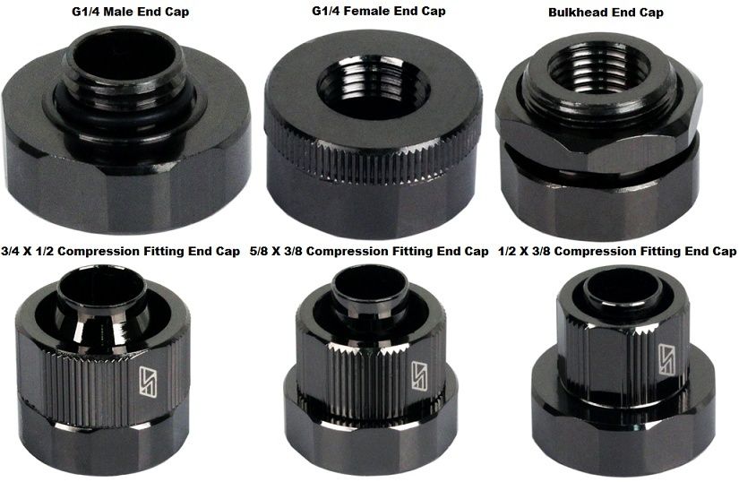 FS- 15* Switech Lok-Seal Quick Disconnect Black Chrome Non Spill Couplings  (0.2ml or less) Swifte10