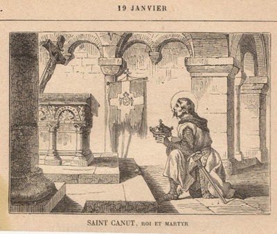 Saint Canut, roi,  martyr Sdj19j10