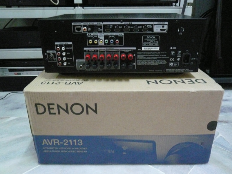 Denon AVR 2113 AV Receiver (used) SOLD P1010912