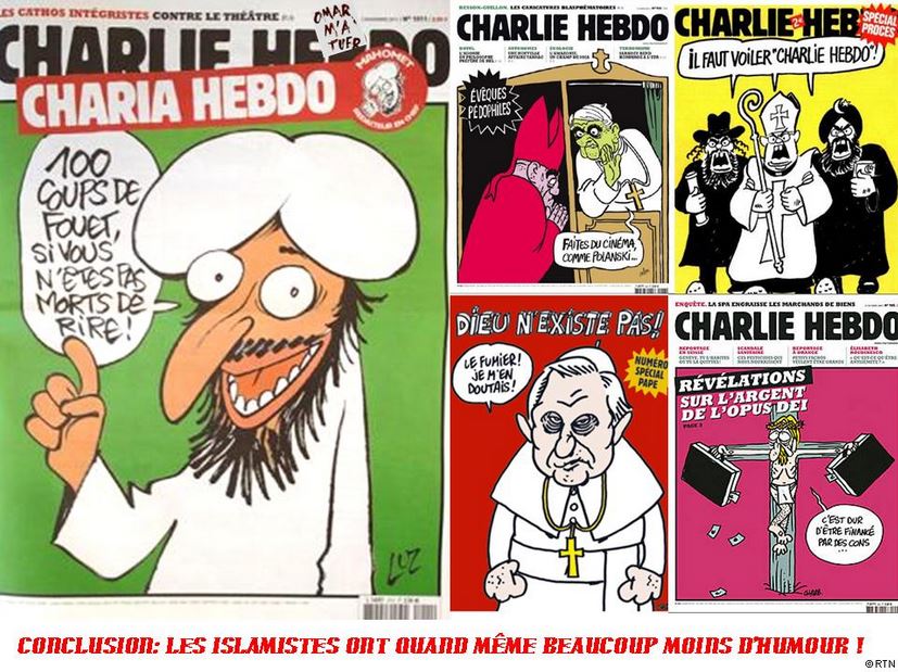 Cabu, Wolinski, Charb, Tignous et Honoré... Je suis Charlie Charli11