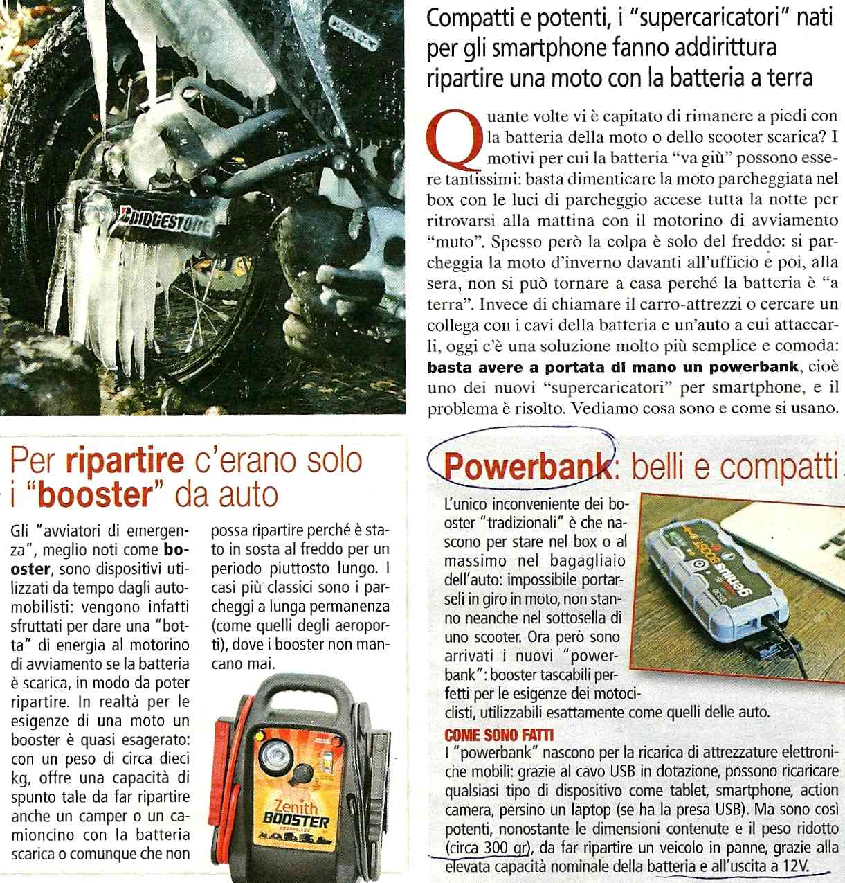 Micro-avviatore di emergenza  Booste10