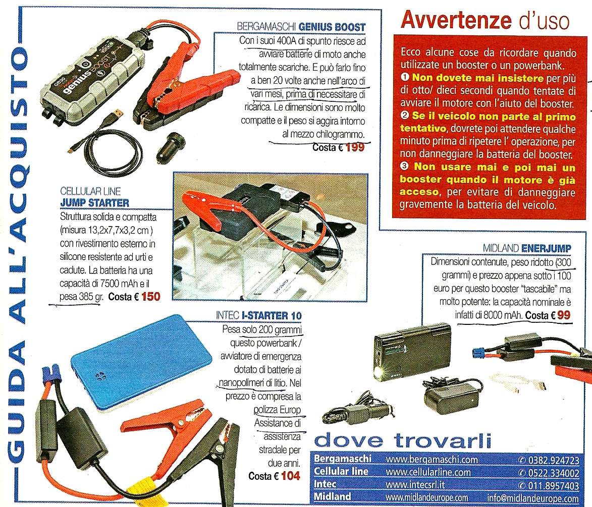 Micro-avviatore di emergenza  Booste12