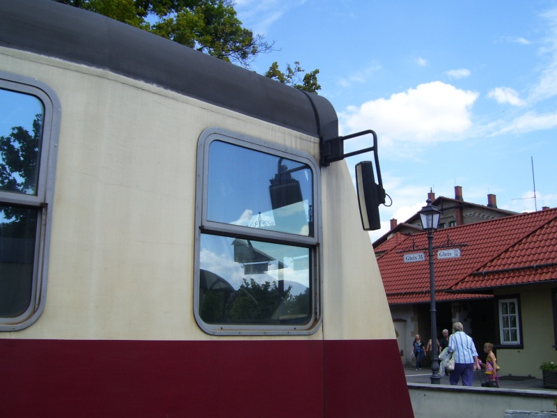 Reise mit der Brockenbahn 187-1010