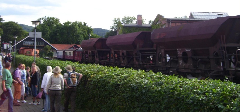 Reise mit der Brockenbahn Bro-3710