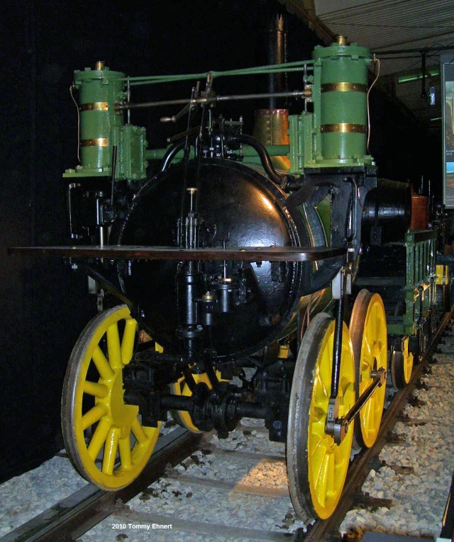 Die Teilnehmer vom "Rennen von Rainhill" Sanspa12
