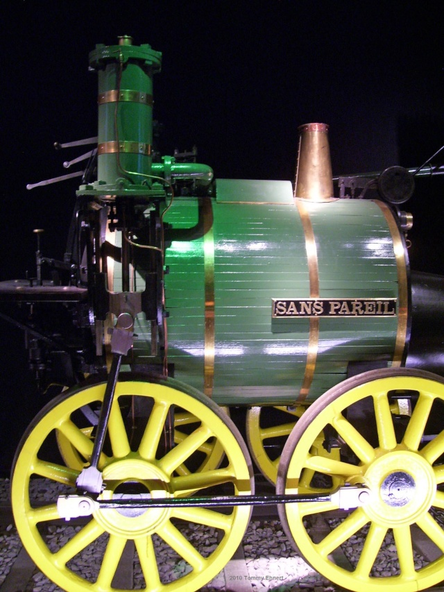 Die Teilnehmer vom "Rennen von Rainhill" Sanspa18