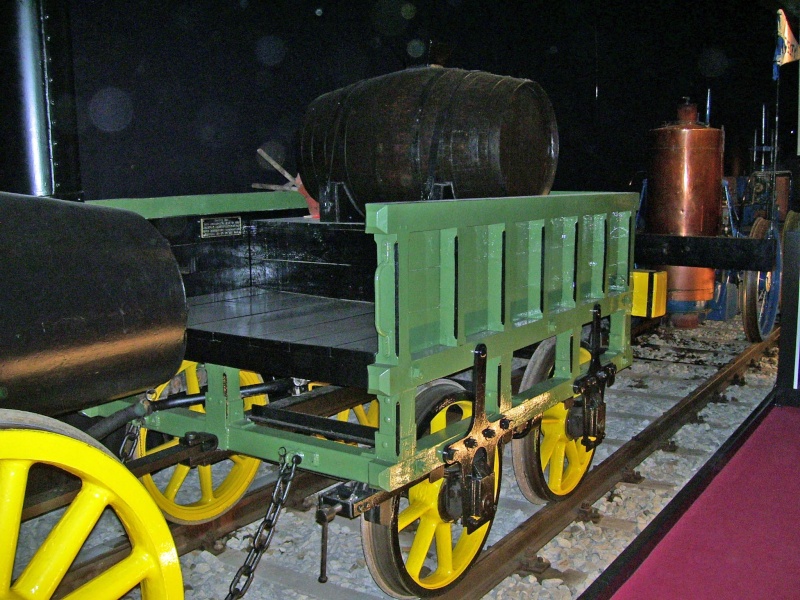 Die Teilnehmer vom "Rennen von Rainhill" Sanspa25