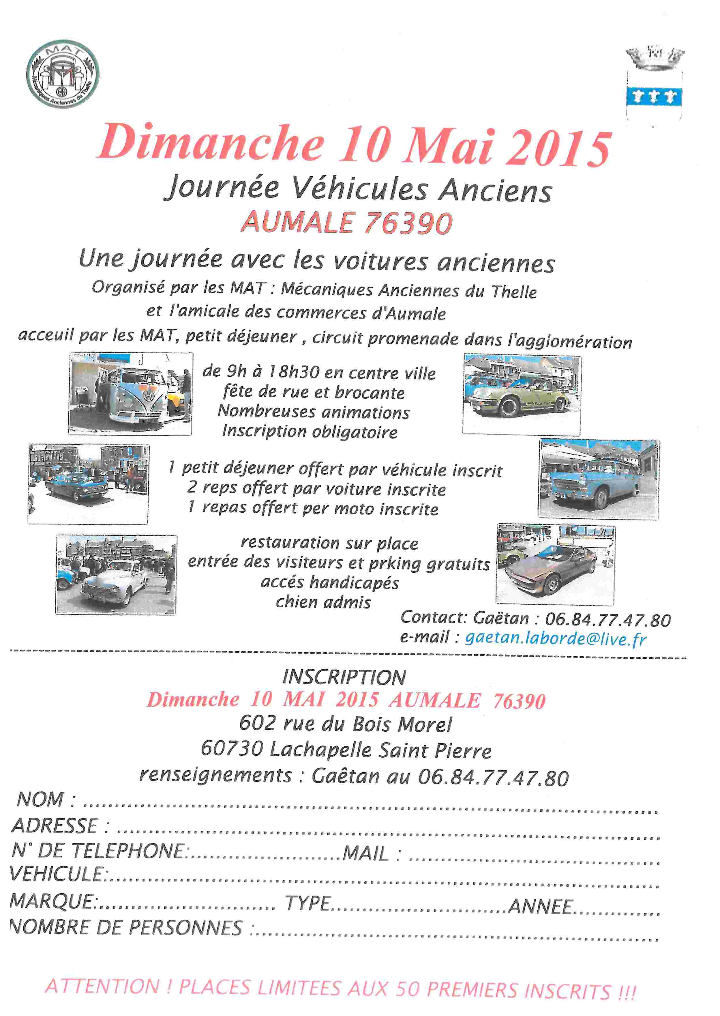 10 mai 2015 - Expo Véhicules Ancien à Aumale (76) For_si12