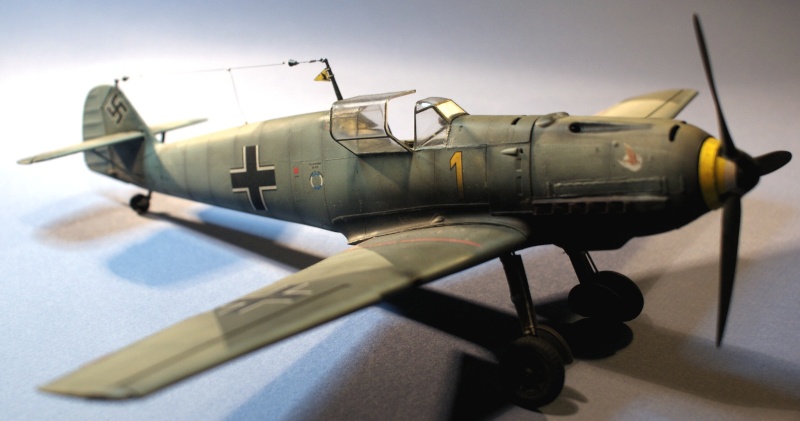 Messerschmitt Bf 109 E-1 "Gelbe 1" I./3./JG 21 - Juin 1940 A03710