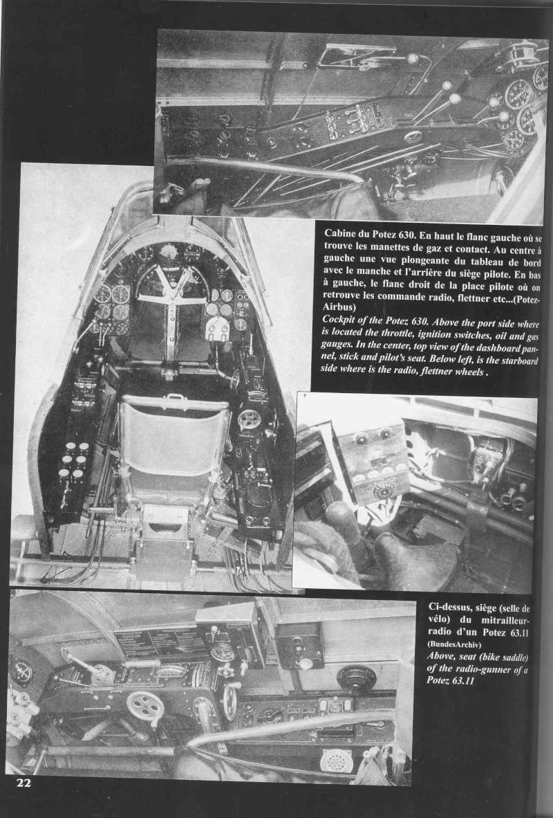 (Projet AA) Potez 63-11 - GR II/55 - 21 juin 1940 - Kit Azur 1/48 - Page 3 Cockpi11